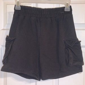 Rue21 black jogger shorts